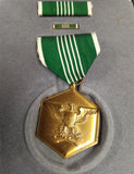 Official U.S. Army Commendation Award ARCOM Medal Set Kit Box Military Merit