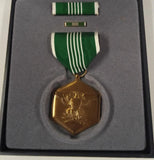 Official U.S. Army Commendation Award ARCOM Medal Set Kit Box Military Merit