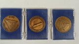 "Lot of 3 Kennedy Space Center Florida Space Shuttle Commemorative Medals Coins"