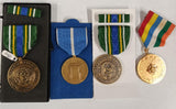 Lot of 4 Military & KDSM Korean War Service Medals Militaria