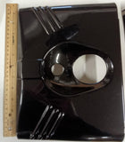 Gloss Black Triple Clamp Cover Harley Softail FLST FLSTC FLSTF 86-08