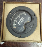 Vtg GE Type 8DW ADD204 Instrument Panel Meter Industrial Voltmeter Ammeter