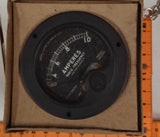 Vtg GE Type 8DW ADD204 Instrument Panel Meter Industrial Voltmeter Ammeter