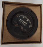 Vtg GE Type 8DW ADD204 Instrument Panel Meter Industrial Voltmeter Ammeter