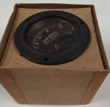 Vtg GE Type 8DW ADD204 Instrument Panel Meter Industrial Voltmeter Ammeter
