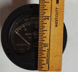 VINTAGE General Electric GE R-F Amperes Meter