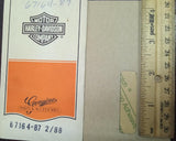 Genuine Harley Davidson Indicator Hole Cover Instrument Panel Bezel FXR XL NOS