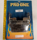 License Plate Mount Harley Softail Bobtail 8-1/2" Chrome Pro One