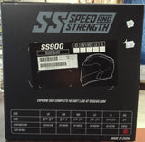 NEW Speed and Strength SS900 Helmet Gloss Black XXLarge Full Face DOT ECE