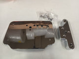 Custom Bolt To Fender Mount Smoot Billet License Plate Holder Chrome Harley Chop