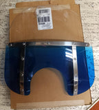 Memphis Shades 15" Blue "Memphis Fats" Windshield 7" Headlight Universal