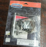 NEW Kuryakyn 1683 Chrome Adjustable Universal Accessory Mounting Plate AMPS GPS