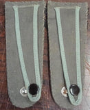 RARE WWII US Navy "Battleship Gray" Lieutenant Officer Shoulder Boards Insignia