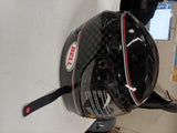 Bell Qualifier DLX MIPS Motorcycle Helmet Medium M Breadwinner Gloss Black/White