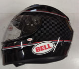 Bell Qualifier DLX MIPS Motorcycle Helmet Medium M Breadwinner Gloss Black/White