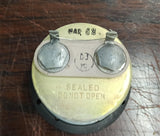 Vintage Marion 0-100 DC Microamperes Panel Meter Model 2200 Ruggedized