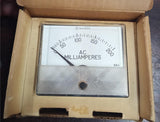 Vintage NOS Weston 0-200mA AC Milliamperes Panel Meter Model 1921
