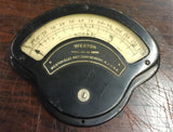 Vintage Weston Model 269 Panel Meter 0-150 Scale Ammeter Voltmeter DB Gauge