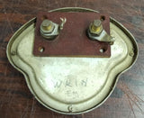 Vintage DC Milliamperes Meter Gauge -10 to +10mA (40mA FS) Panel Mount