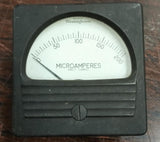 Vintage Westinghouse DC Microamperes Meter 0-200uA Panel Mount Gauge