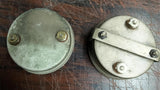 Lot of 2 Vintage Readrite Meter Works 0-50 D.C. Milliamperes Panel Meters