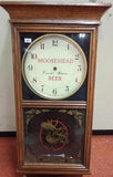 Moosehead Beer Wall Clock FOR RESTORATION NEEDS REPAIR / PARTS Man Cave Sign