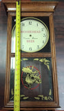 Moosehead Beer Wall Clock FOR RESTORATION NEEDS REPAIR / PARTS Man Cave Sign