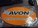 NEW Avon Performance Grips Aluminum Sign Motorcycle Shop Garage Decor