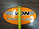 NEW Avon Performance Grips Aluminum Sign Motorcycle Shop Garage Decor