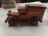 Vtg Style Coca-Cola Wood Truck 1999 Collectible Bottle Crate Vehicle
