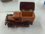 Vtg Style Coca-Cola Wood Truck 1999 Collectible Bottle Crate Vehicle