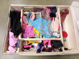 Vtg 1964 Barbie Midge Case LOT w/ 1980s 1990s Ken Dolls & Clothes Collection
