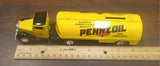 Vintage 1992 ERTL 1:25 Scale 1937 Ford Pennzoil Tanker Truck Diecast Coin Bank