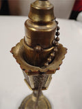 1920s Antique Erhard & Sohne "The Lamp Post"  Brass Street Lamp Table Lighter