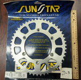 SUNSTAR Rear Sprocket 50T 50 Tooth Steel Kawasaki KLX400SR KLX400R Suzuki DRZ400