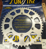SUNSTAR Rear Sprocket 50T 50 Tooth Steel Kawasaki KLX400SR KLX400R Suzuki DRZ400