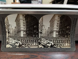 Lot of 6 WW1 Military History Stereoview Cards Keystone View Co