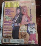 Practicing Musician MARCH 86 YNGWIE MALMSTEEN Billy Sheehan Poster Included