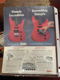 Practicing Musician MARCH 86 YNGWIE MALMSTEEN Billy Sheehan Poster Included