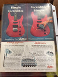 Guitar For The Practicing Musician June 1986 Eric Clapton MINT Scorpion