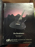 GUITAR Practicing Musician AUGUST 1985 Night Ranger Eric Clapton RATT Poster