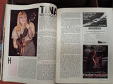 GUITAR Practicing Musician AUGUST 1985 Night Ranger Eric Clapton RATT Poster