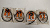 Lot of 4 Transmission Vent Cable Harley-Davidson Sportster Dyna Softail Touring