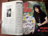 Vtg Guitar School Mar 1990 Ozzy Guitarists Randy Rhoads Jake E Lee Zakk Wylde