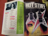 Vtg Guitar Magazine Nov 1985 2nd Anniv Issue + Hear N' Aid Poster Jeff Beck