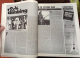 Vtg Guitar Magazine May 1986 Aerosmith Lynyrd Skynyrd Tabs Phil Lynott Poster