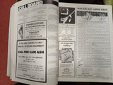 Vtg Guitar Magazine May 1986 Aerosmith Lynyrd Skynyrd Tabs Phil Lynott Poster