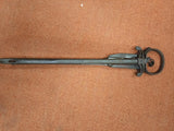 Antique NELLIS H-28 Cast Iron Hay Harpoon Spear - Rare Working Farm Tool