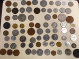 Vintage Mixed World Coin Lot - Canada, Mexico, Israel & More