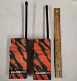Vtg G.I. Joe A American Hero Walkie Talkie Set - Tested Works Toy Minty 1982!